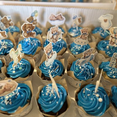 Baby Shower Cupcakes 