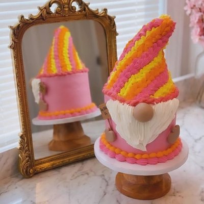 3D Gnome Cake 