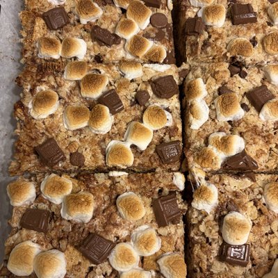 S’mores Rice Crispy Treat 