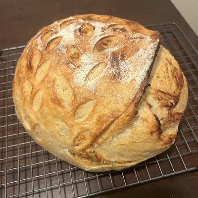 Rosemary, Garlic, And Parmesan Sourdough 