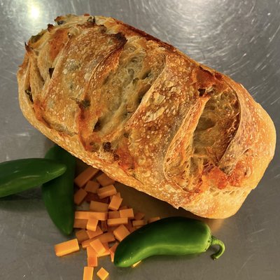 Jalapeño Cheddar Sourdough