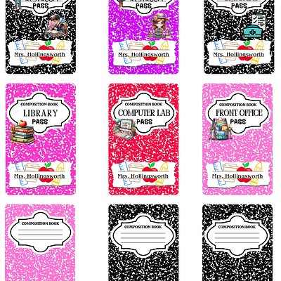 Classroom Hall Passes