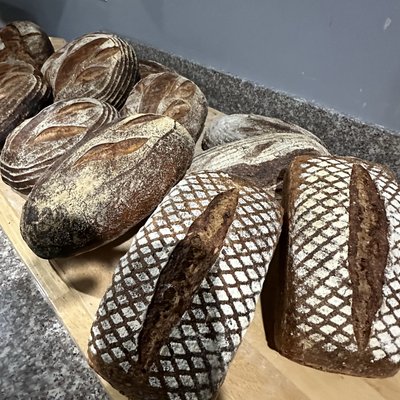 100% Wholegrain Rye Sourdough (Half loaf 425Gm/14.99Oz)