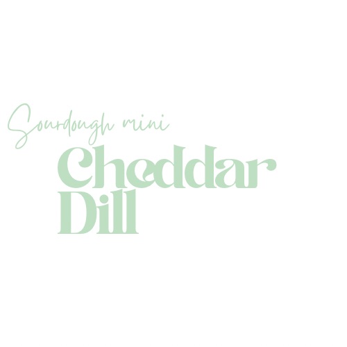 Mini Sourdough Loaf - Cheddar Dill