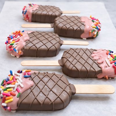 Themed Cakesicles- Cookies & Cream