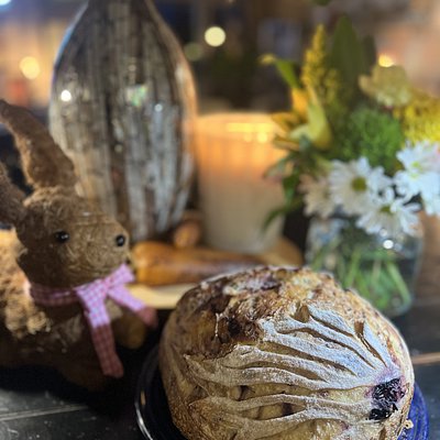 Blackberry and Vanilla Bean Artisan Sourdough