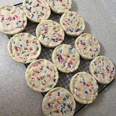 Sprinkled Sugar Cookie 