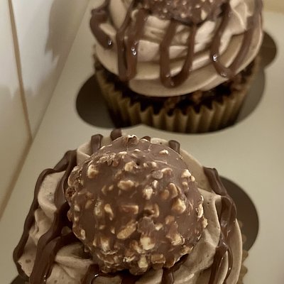 Ferrero Inspired Cupcakes Dozen