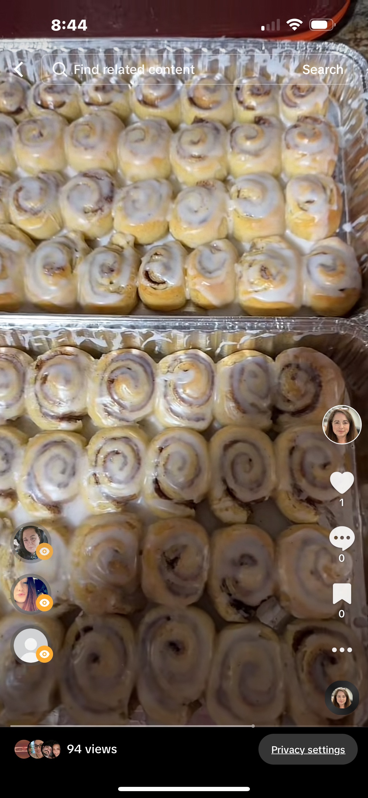Mini Cinnamon Rolls