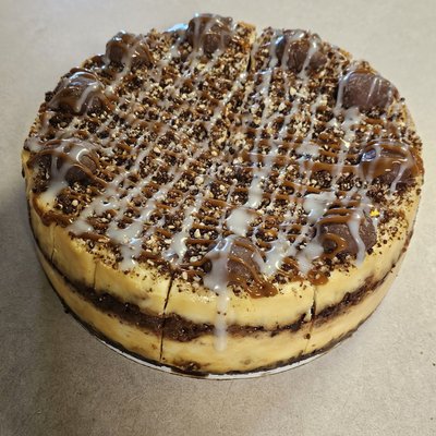 9" Turtle Cheesecake 