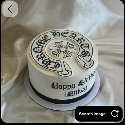 Chrome Hearts Cake 