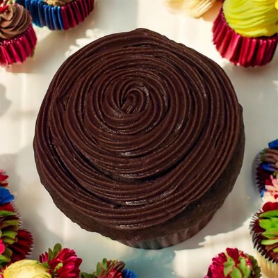 Chocolate Fudge Cupcakes 