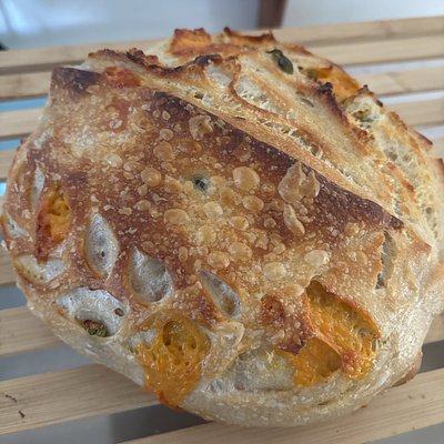 Jalapeño & Cheddar Sourdough Loaf