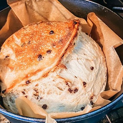 Chocolate Chip Sourdough Loaf