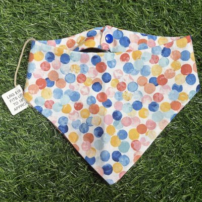 Large Blue & Pink Dots 