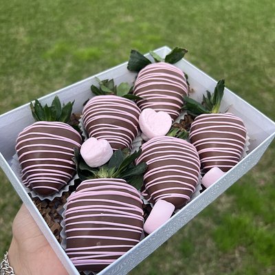 Chocolate Covered Strawberries// Half Dozen