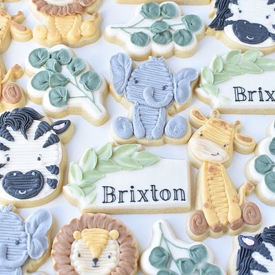 Safari Animal Cookies