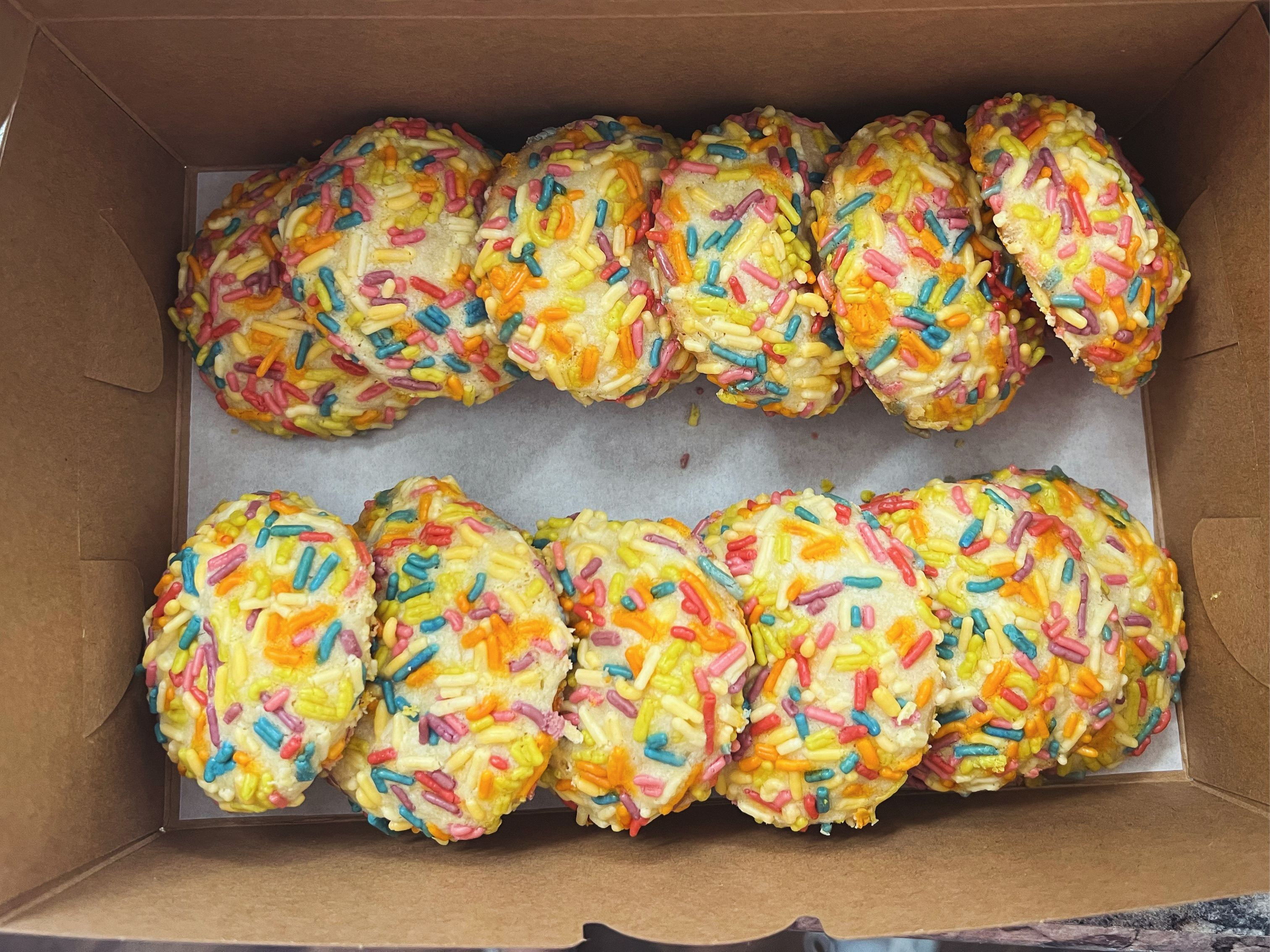 Sprinkle Sugar Cookies-big Box