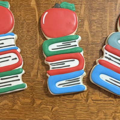 Teacher’s Apple And Books