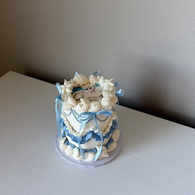 4inch Mini Cake (circle or heart shape)
