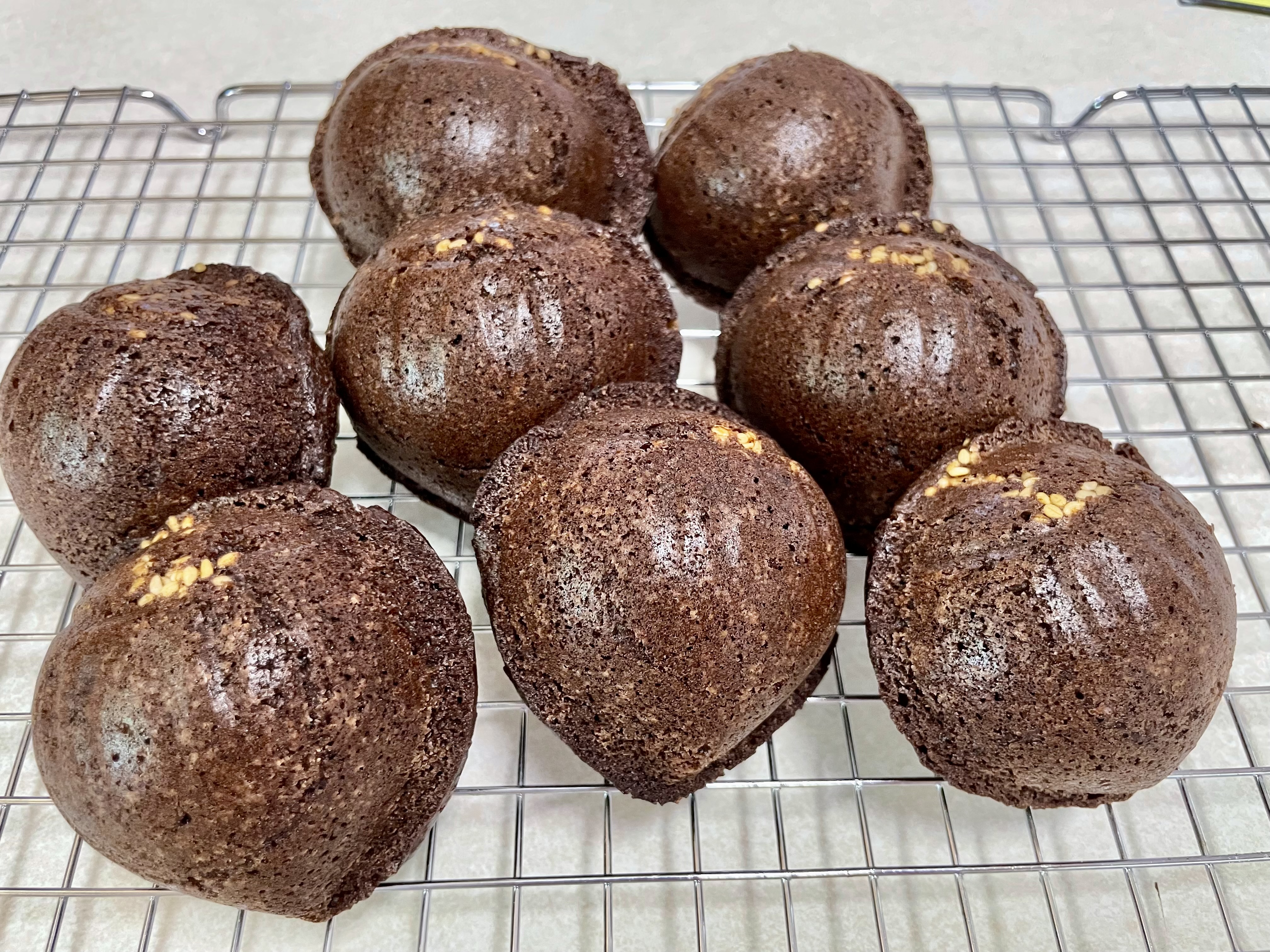 Acorn Shaped Chocolate Cake