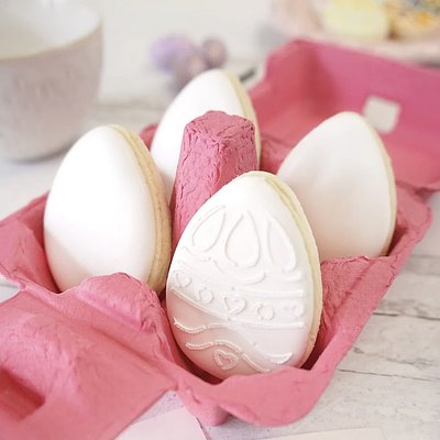 PYO-Sugar Cookies- Set Of 4- Mini Easter Eggs