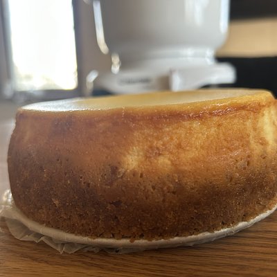 9 Inch Vanilla cheesecake 