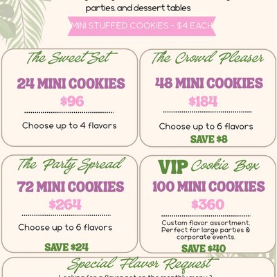 VIP Cookie Box