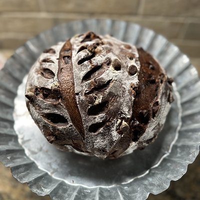 Double Chocolate Sourdough Loaf 