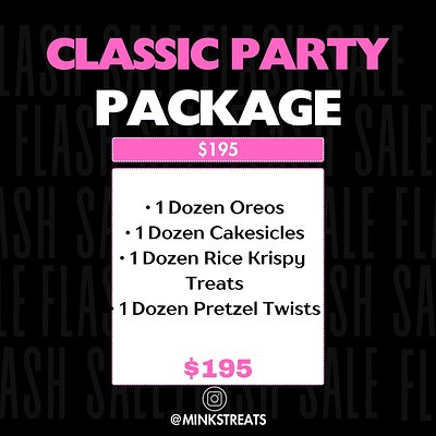 Classic Party Package