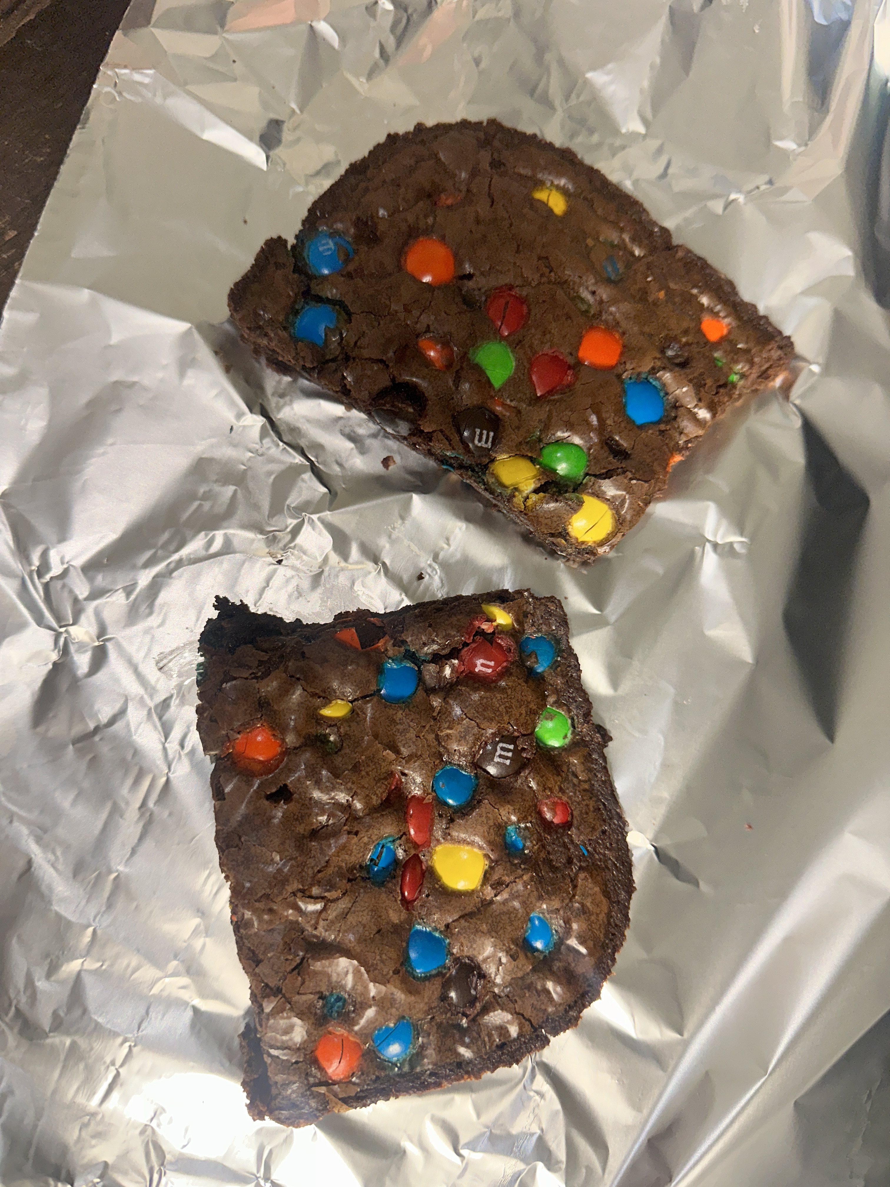 M&M Brownie