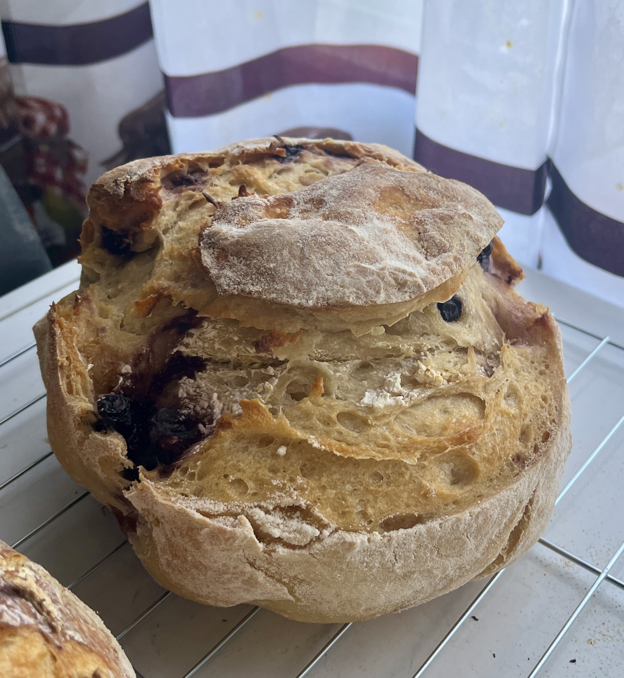 Blueberry Sourdough Bread