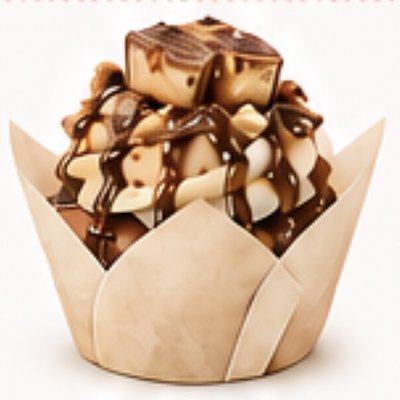 Peanut Butter Lava Cupcake