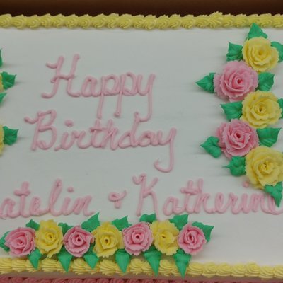 11x15 Sheet Cake
