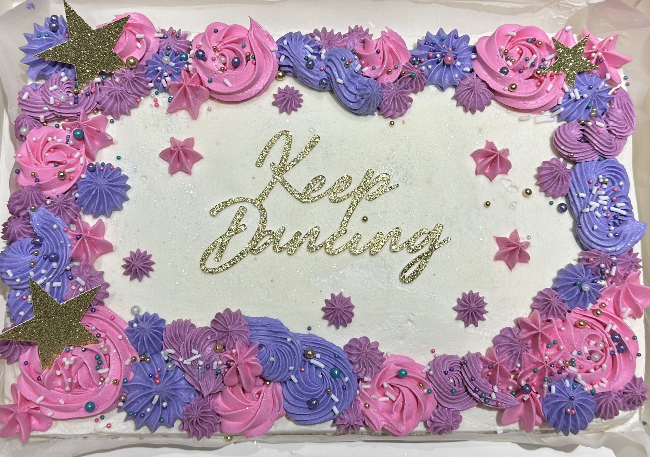 2-layered Celebration Sheet Cake