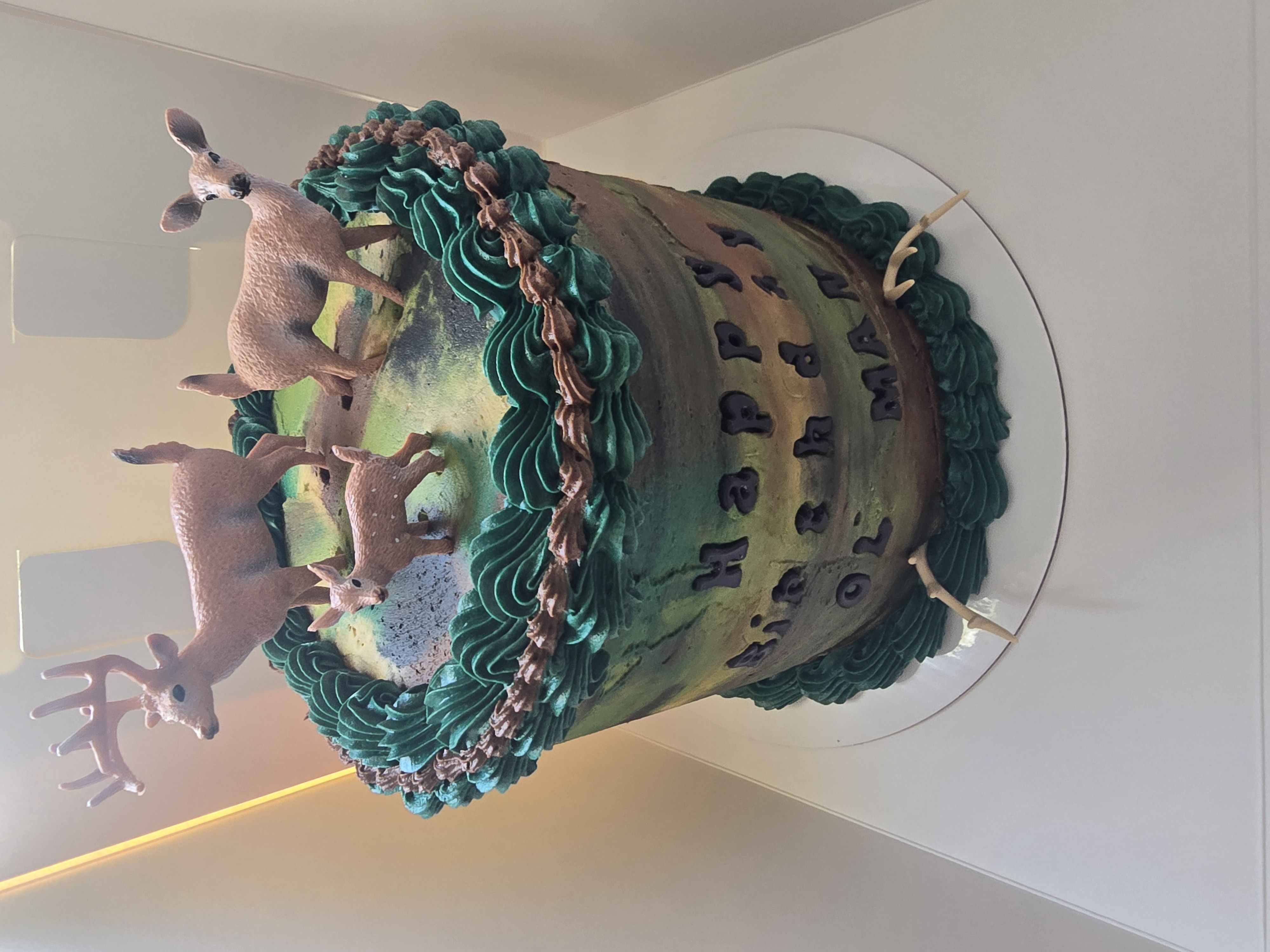 8inch Three Layer One Tier Cake