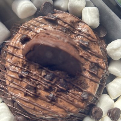 Cookie Stuffed Brownie