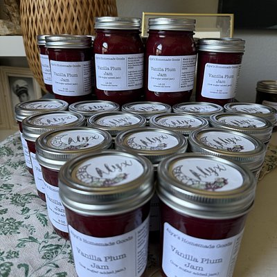 Vanilla Plum Jam