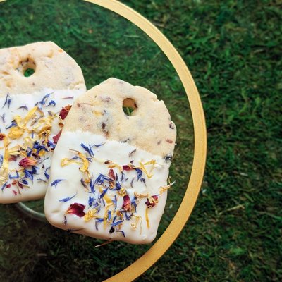 Cranberry Orange Shortbread