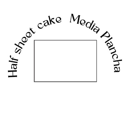 Half Sheet Cake 