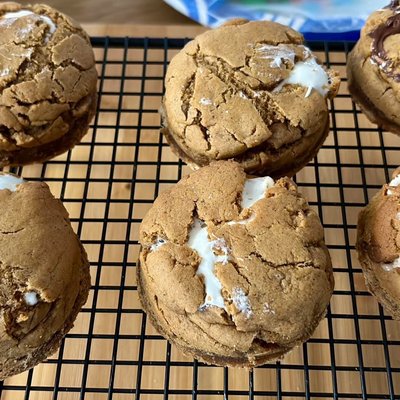 Fluff-a-nutter Cookies
