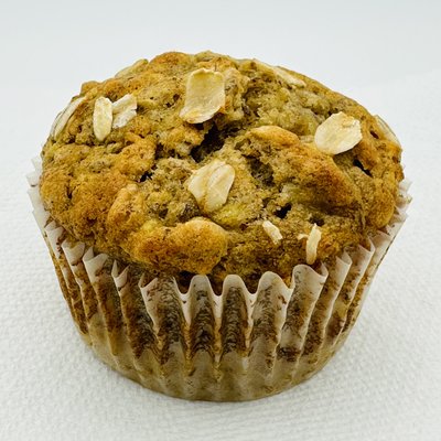 6 Banana Oat Muffins