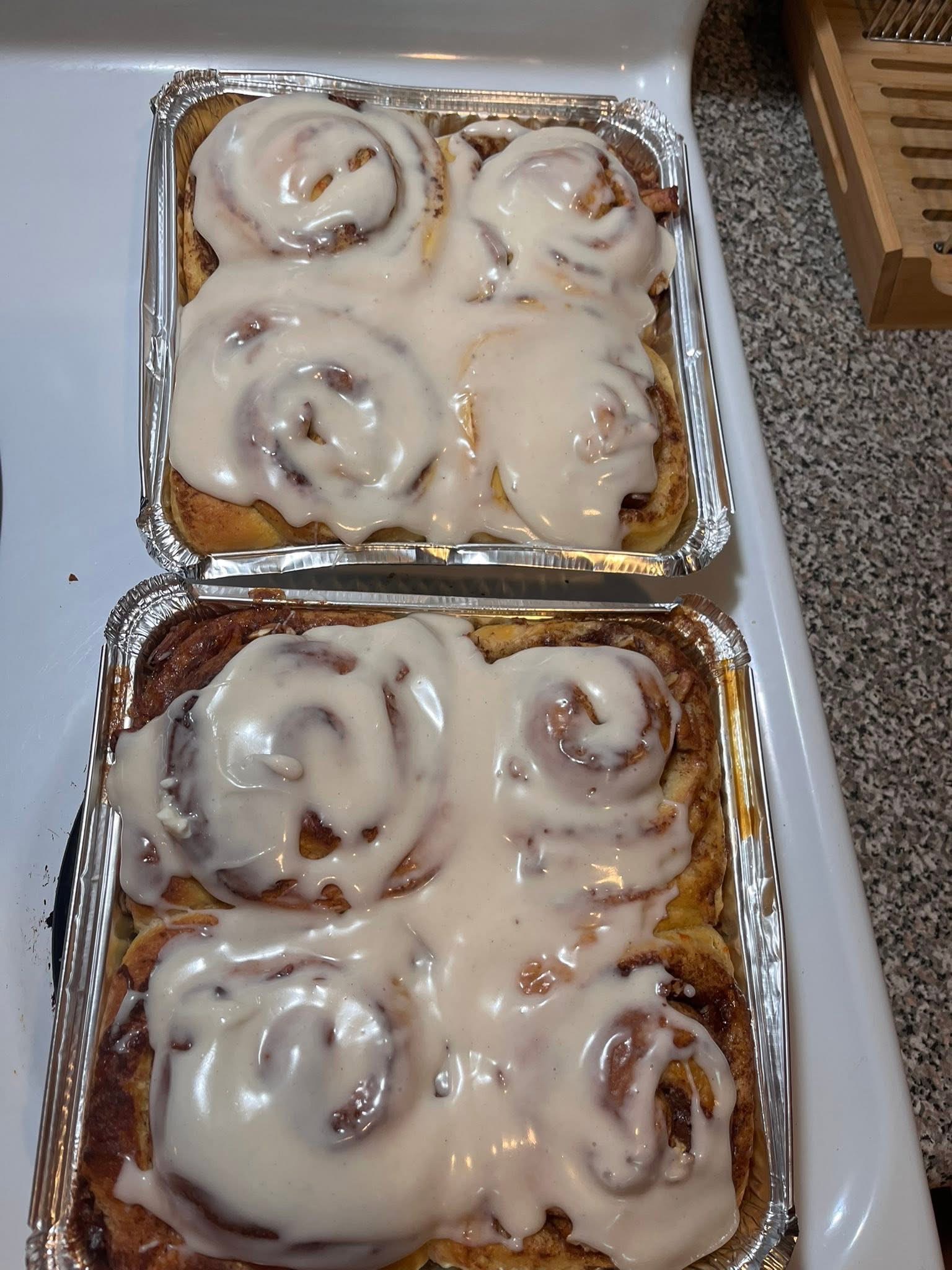 Carrot Cake Sweet Rolls 4 Count