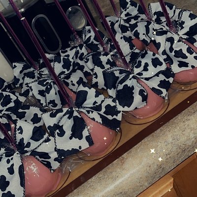 Candy Apples W/ Bows