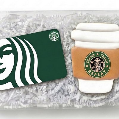 Teacher Appreciation Gift Box Starbucks Or Dunkin