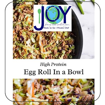 Egg Roll In A Bowl - Medium