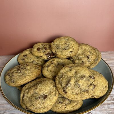 Half Dozen Brown Butter Sourdough Chocolate Chip Cookies