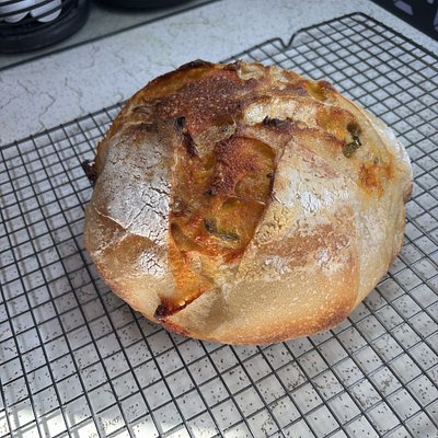 Jalapeño Cheddar Sourdough