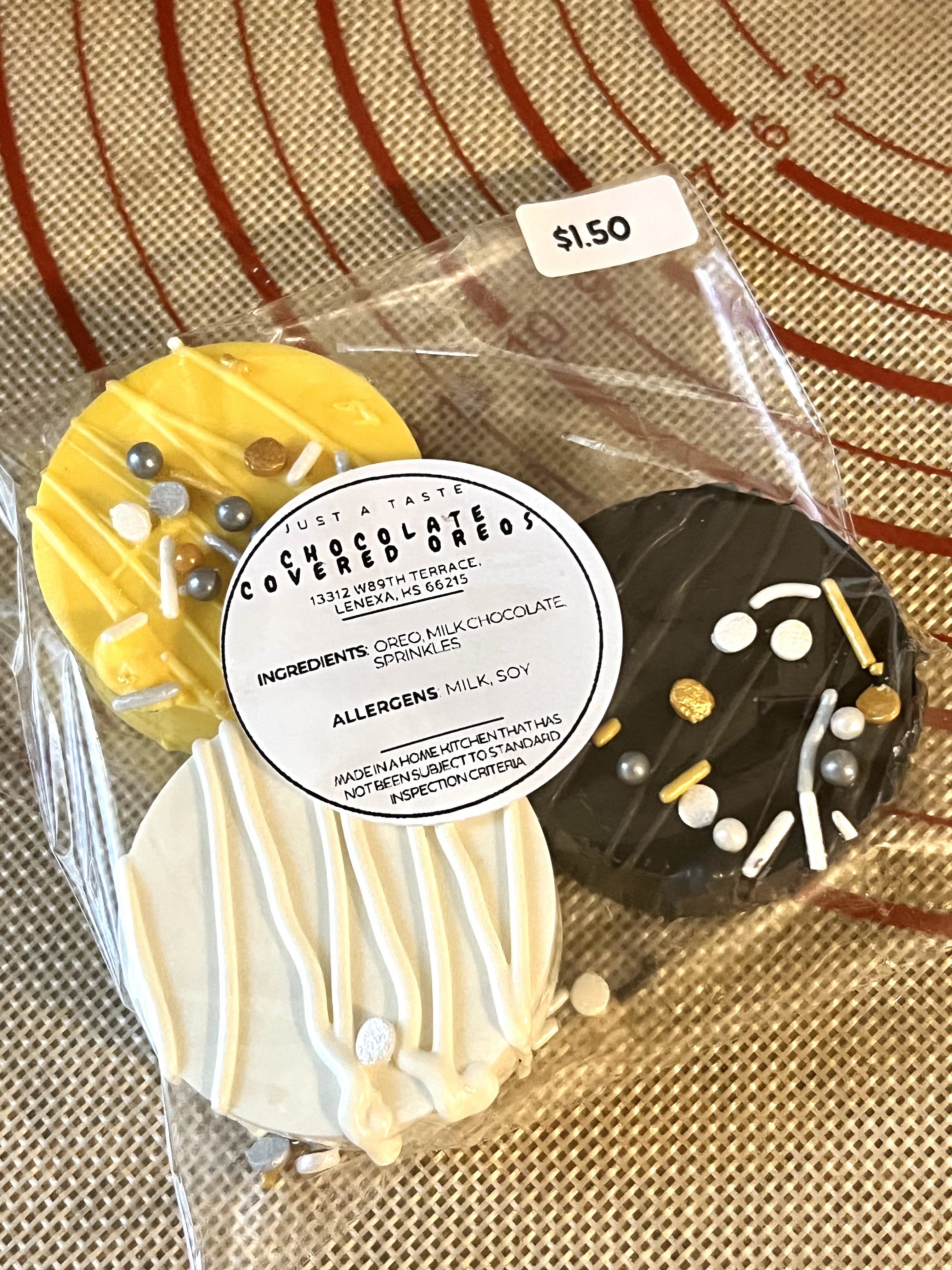 Chocolate Covered Oreos (3 Pack)
