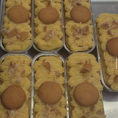 banana pudding mini cake